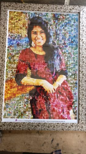 Personalized Photo Mosaic photo review